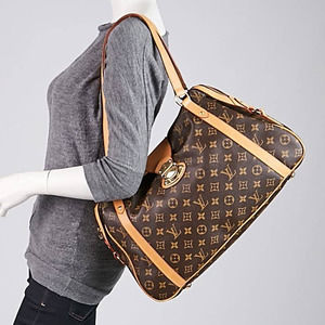 Louis Vuitton Canvas Monogram Stresa GM Brown